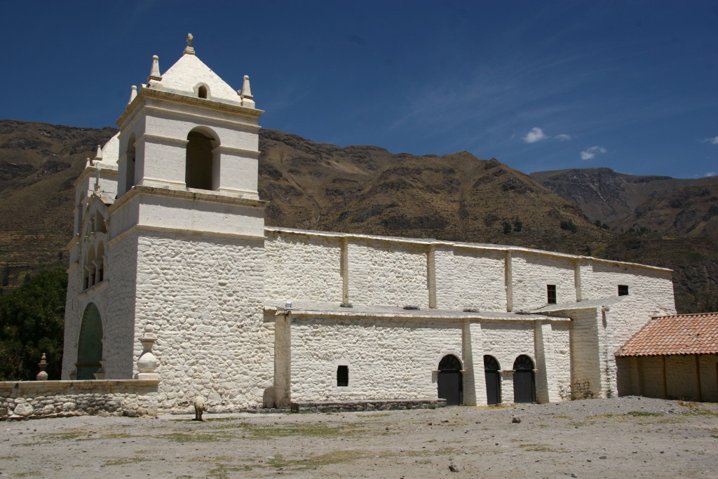 Kirche in Chivay / Peru