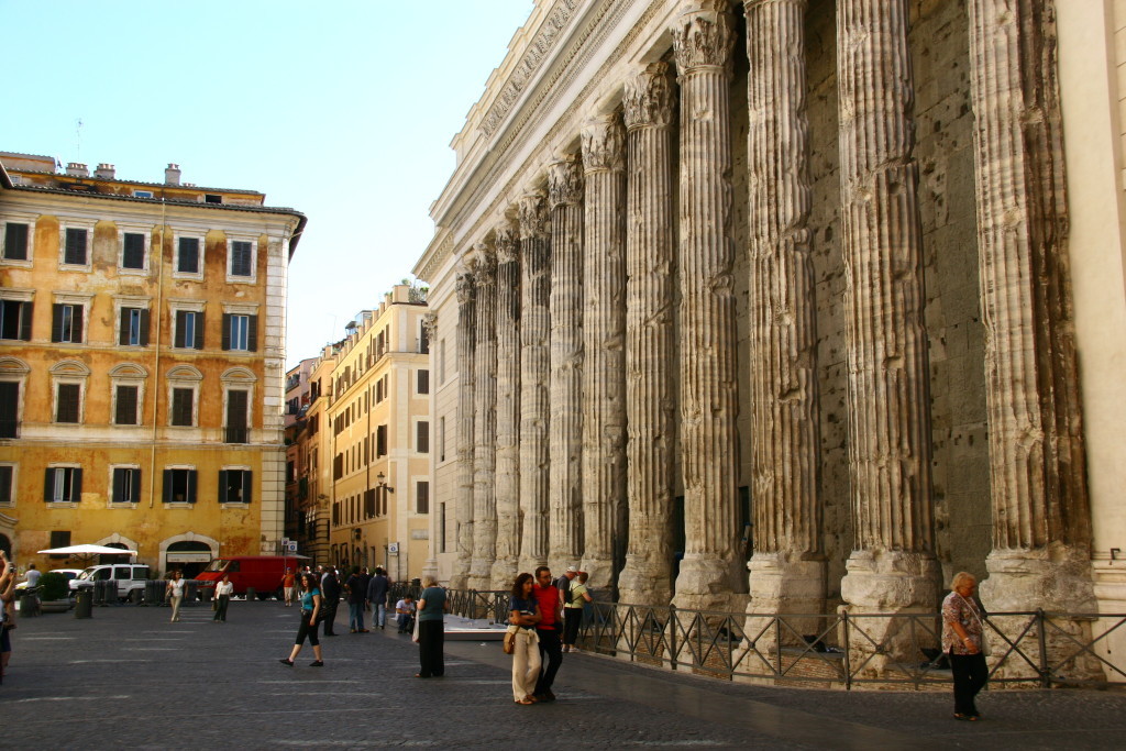 Die Säulen des Pantheon