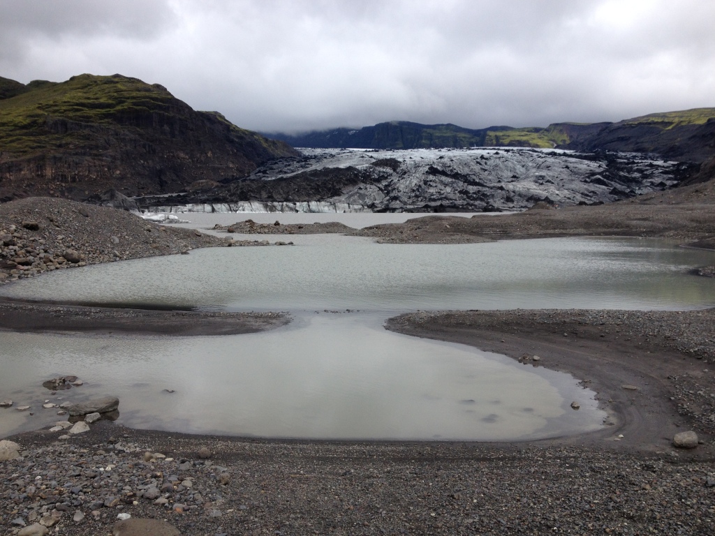 Der Sólheimajökull ist eine Gletscherzunge des Mýrdalsjökulls im Süden Islands.