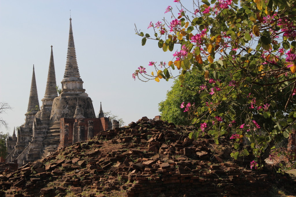 Wat Phra Si Sanphet - Königlicher Tempel auf dem Gelände des alten Königspalastes in Ayutthaya