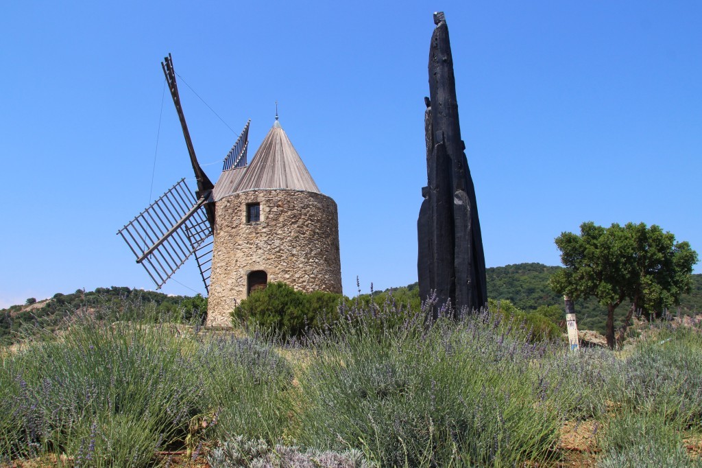 Alte Dorfmühle Moulin Saint-Roch in Grimaud