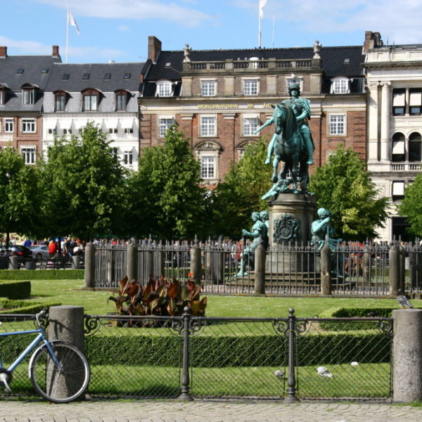 Hesten - Reiterstatue des Königs auf dem Kongens Nytorv