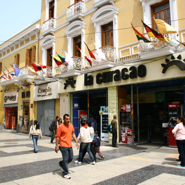 Jiron de la Union - Fußgängerzone in Lima