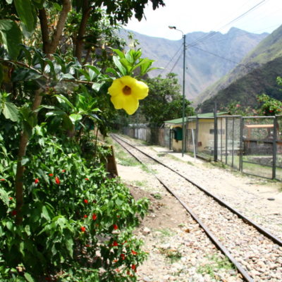 Bahngleise im Urumbatal