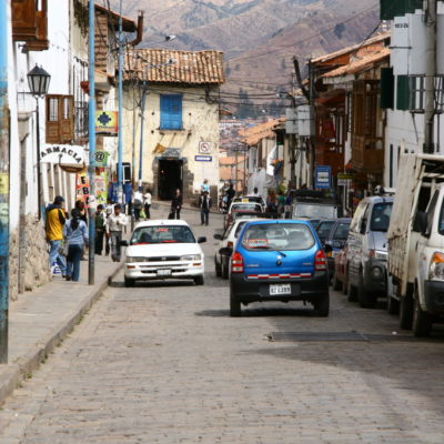 Gasse im Zentrum von Cusco