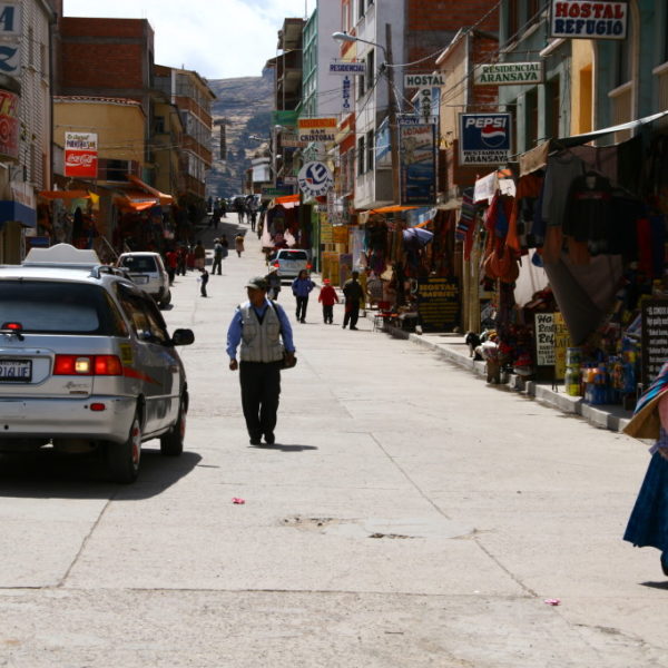 Hauptstraße in Copacabana