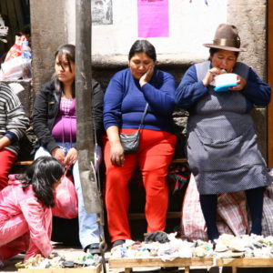 Mittagspause in Cusco / Peru