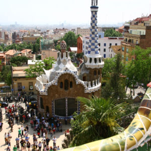 Turm der Portierloge
 im Park Güell