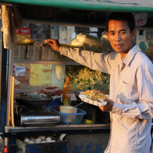 Mee Goreng - Streetfood nahe des Phsar Chas
