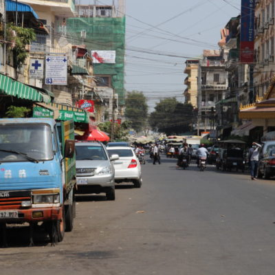 Straßen von Phnom Penh