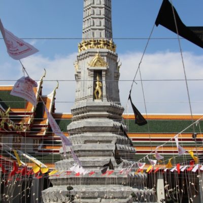 Wat Phra Kaew - Ein Netz aus Baumwollfäden