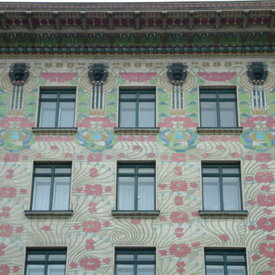 Majolikahaus von Otto Wagner