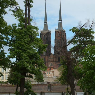 Dom St. Johannes - Die Dominsel ist der älteste Stadtteil in Breslau / Wroclaw