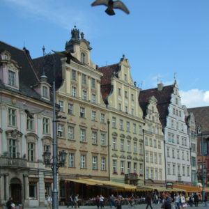 Rynek - Westseite des Breslauer Marktes